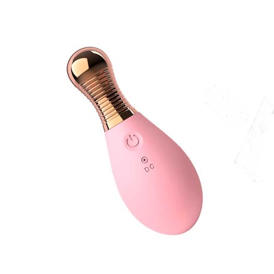 Foto 2 do produto Cápsula Recarregável em Formato de Perfume com Controle Remoto, 12 Modos de Vibração e Resistência à Água | 6,0 x 3,8 cm | Disponível em 2 Cores