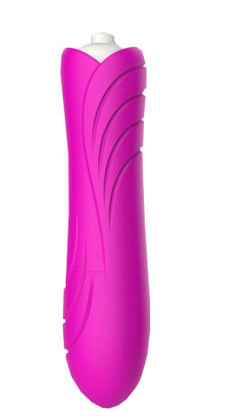 Cápsula Vibratória com 10 Modos de Vibração e Capa em Silicone - 11 x 2,2 cm | Disponível em Duas Cores - 2