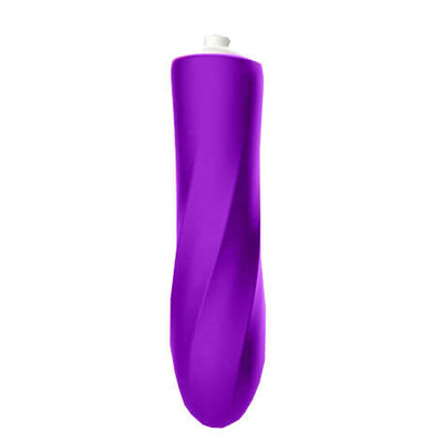 Foto 3 do produto Cápsula Vibratória com 10 Modos de Vibração e Capa Texturizada em Silicone - 10,5 x 2,2 cm | Disponível em Duas Cores