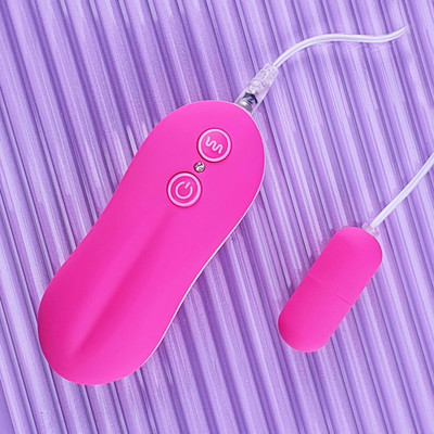 Foto 3 do produto Cápsula Vibratória com 10 Modos de Vibração e Controle Remoto com Fio - Aphrodisia 10 Function Bullet Vibrator | 4,1 x 1,6 cm | Disponível em 2 Cores