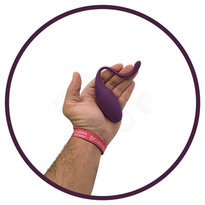 Foto 5 do produto Cápsula Vibratória com 10 Modos de Vibração, Controle Remoto sem Fio e Carregamento via Cabo USB - Vibe Vibrator | 7,8 x 3,4 cm | Disponível em 2 Cores