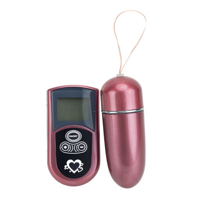 Cápsula Vibratória com 10 Modos de Vibração e Controle Remoto sem Fio - Pretty Love | 5,8 x 3,2 cm