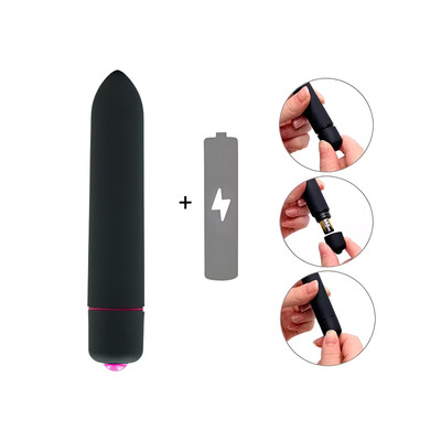 Foto 5 do produto Cápsula Vibratória com 10 Vibrações e Resistente à Água - Power Bullet Plus | 9,1 x 1,7 cm | Disponível em 3 Cores