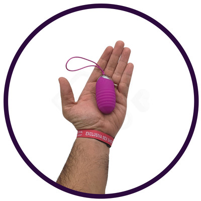 Cápsula Vibratória com 12 Modos de Vibração e Controle Remoto sem Fio - Pretty Love Jessica | 7,1 x 3,2 cm