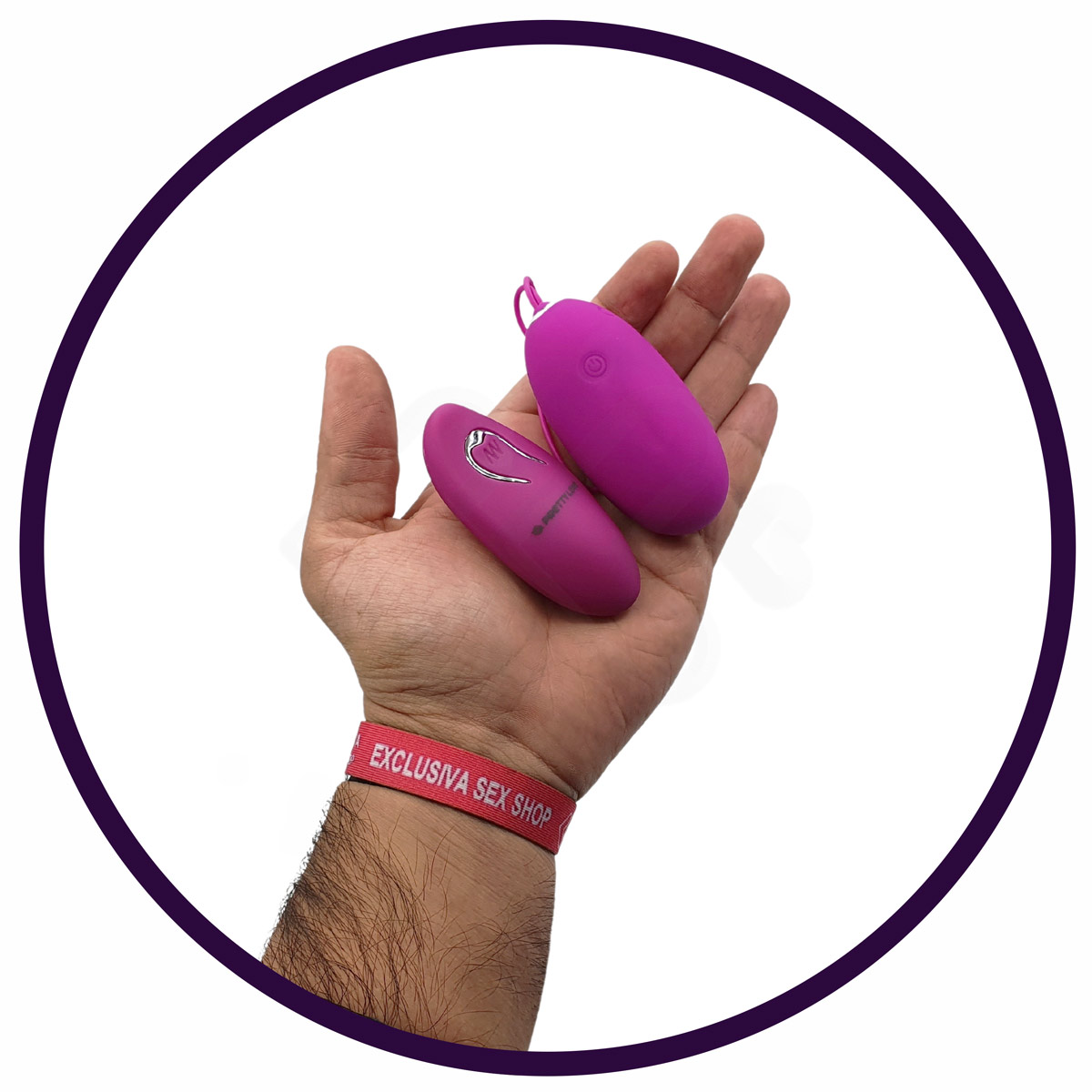 Cápsula Vibratória com 12 Modos de Vibração e Controle Remoto sem Fio - Pretty Love Joyce | 7,6 x 3,5 cm - 7