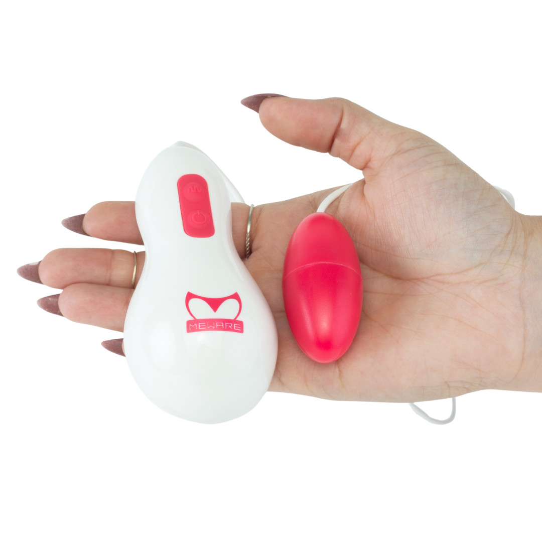 Cápsula Vibratória com 12 Vibrações em ABS Atóxico e Controle Remoto com Fio - Meow Cute Mouse | 6 x 2,5 cm - 3