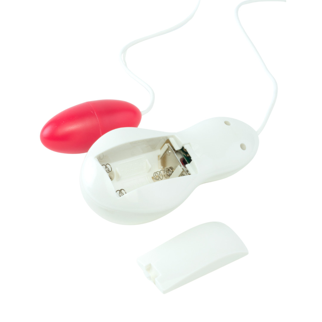 Cápsula Vibratória com 12 Vibrações em ABS Atóxico e Controle Remoto com Fio - Meow Cute Mouse | 6 x 2,5 cm - 2