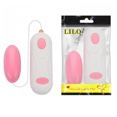 Foto 1 do produto Cápsula Vibratória com 5 Modos de Vibração com Controle Remoto de Fio - Lilo | 5 x 2,5 cm
