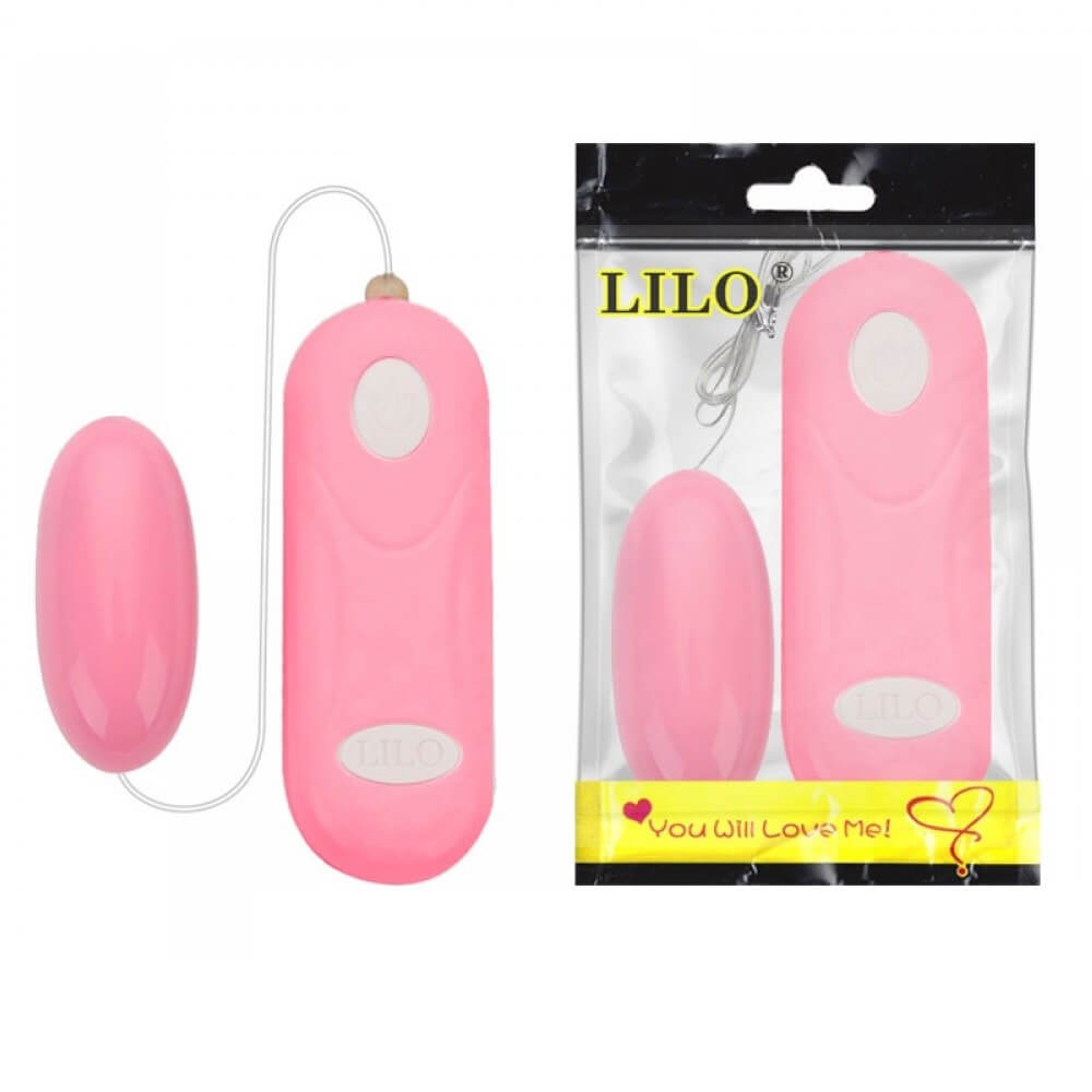 Cápsula Vibratória com 5 Modos de Vibração com Controle Remoto de Fio - Lilo | 5 x 2,5 cm - 2