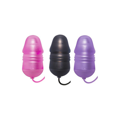 Foto 3 do produto Cápsula Vibratória com 7 Modos de Vibração, Lanterna e Controle Remoto com Fio - Aphrodisia Flashing Vibe | 6 x 3,3 cm | Disponível em 3 Cores