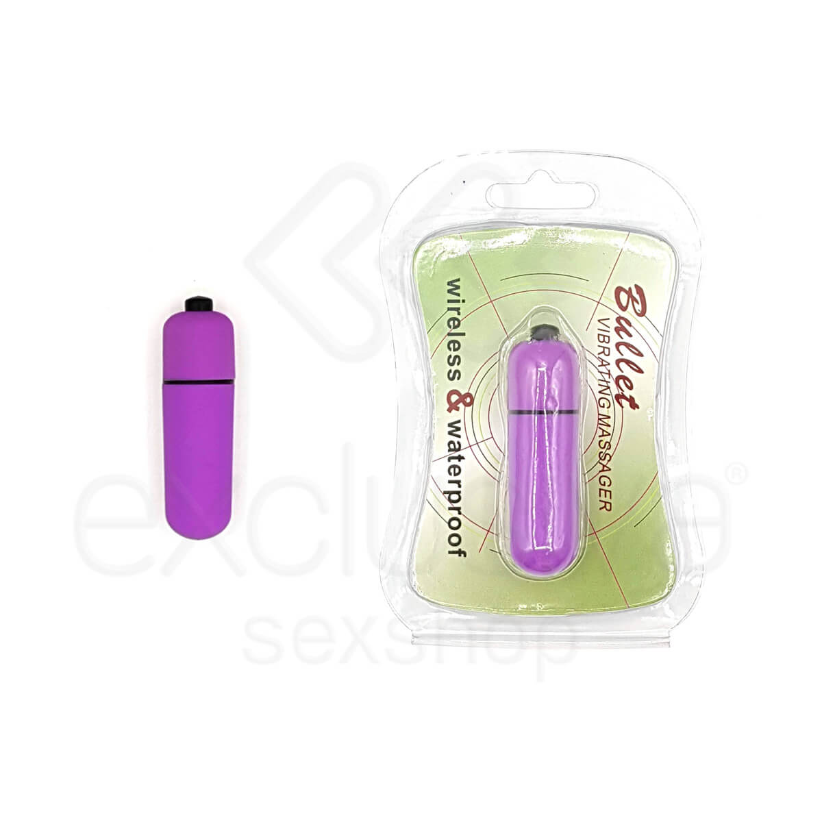 Cápsula Vibratória em ABS com 10 Modos de Vibrações - Bullet Vibrating Massager | 5,8 x 1,7 cm | Disponível em 8 Cores - 12