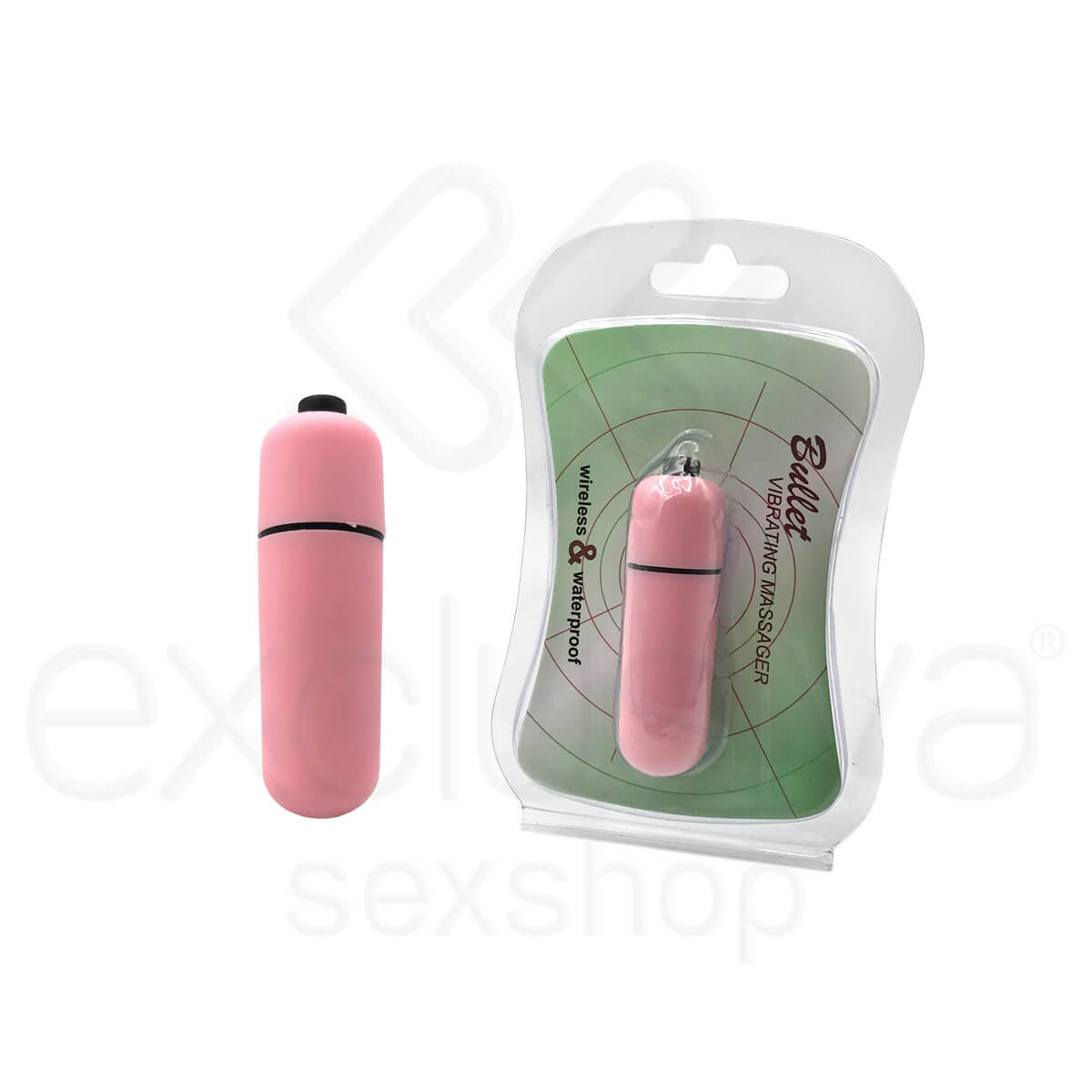 Cápsula Vibratória em ABS com 10 Modos de Vibrações - Bullet Vibrating Massager | 5,8 x 1,7 cm | Disponível em 8 Cores - 2