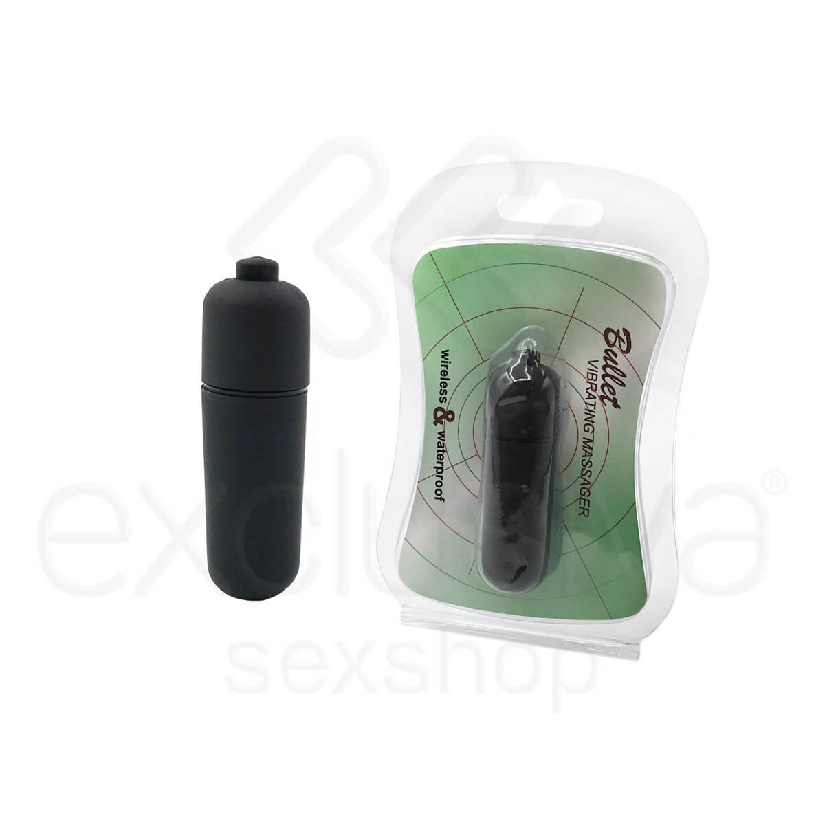 Cápsula Vibratória em ABS com 10 Modos de Vibrações - Bullet Vibrating Massager | 5,8 x 1,7 cm | Disponível em 8 Cores - 4