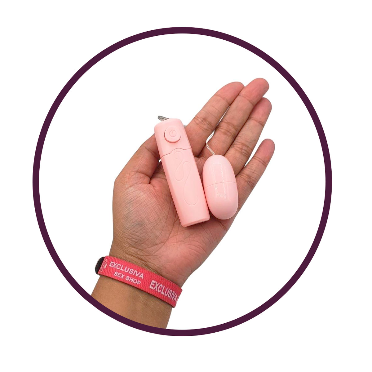 Cápsula Vibratória com Controle Remoto e Vibração Única - 5,0 x 2,5 cm - 2