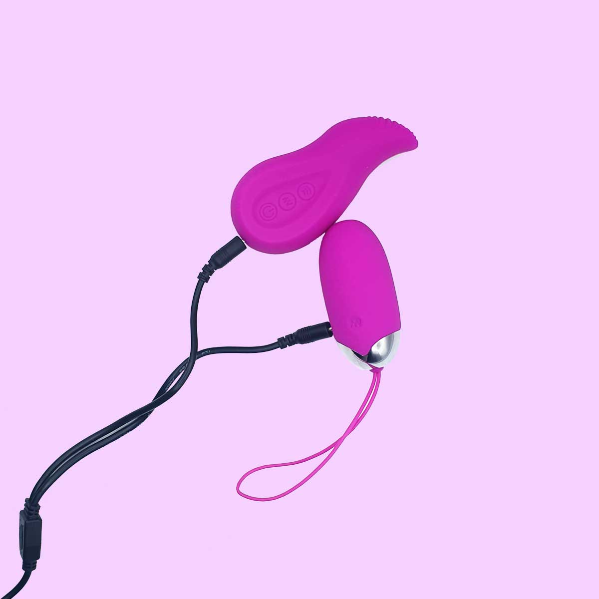 Cápsula Vibratória e Controle Sem Fio Recarregável com 12 Modos de Vibração e Resistente à Água - Pretty Love Eden | 7,4 x 3,3 cm - 4
