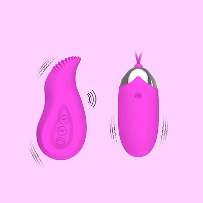 Cápsula Vibratória e Controle Sem Fio Recarregável com 12 Modos de Vibração e Resistente à Água - Pretty Love Eden | 7,4 x 3,3 cm