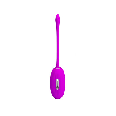 Foto 4 do produto Cápsula Vibratória em Silicone com 7 Modos de Vibrações e 3 Tipos de Choques Elétrico, Controle sem Fio Recarregável - Pretty Love Shock Fun | 7,2 x 3,3 cm | Disponível em 2 Cores