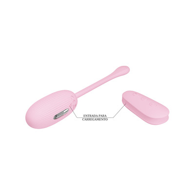 Foto 14 do produto Cápsula Vibratória em Silicone com 7 Modos de Vibrações e 3 Tipos de Choques Elétrico, Controle sem Fio Recarregável - Pretty Love Shock Fun | 7,2 x 3,3 cm | Disponível em 2 Cores