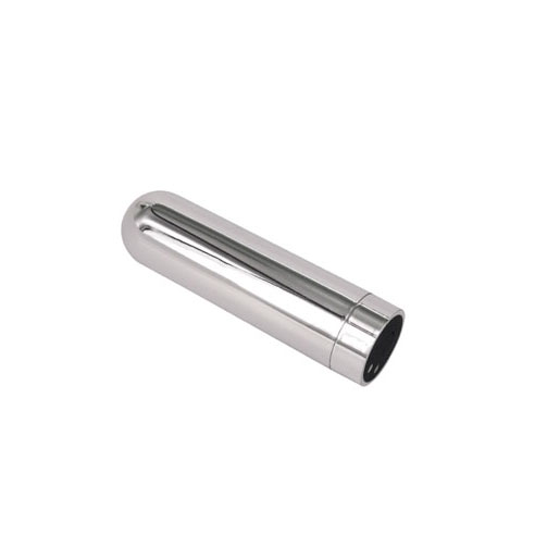 Cápsula Vibratória Cromada Recarregável com 10 Modos de Vibração - Ycolor | 6,9 x 1,8 cm - 2