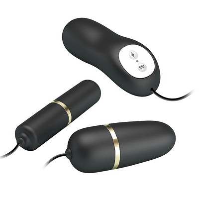 Foto 2 do produto Cápsulas Vibratórias com Controle Remoto, 7 Modos de Vibração e 3 Níveis de Choque - Pretty Love Bouble