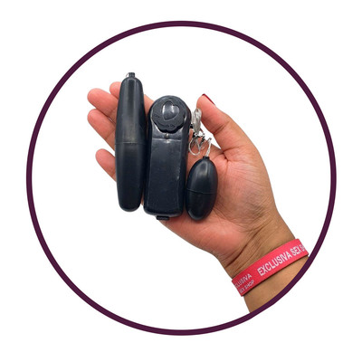 Foto 6 do produto Cápsula Vibratória Dupla com Multivelocidade e Controle com Fio - Vibrator G Spot  | Disponível em 4 Cores