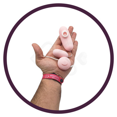 Cápsula Vibratória e Estimulador de Clitóris com 07 Modos de Pulsação e Vibração - Lilo, We Love Vibrator - 1,1 cm | 5 x 2,5 cm