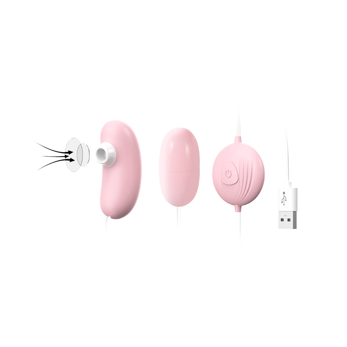 Cápsula Vibratória e Estimulador de Clitóris com 07 Modos de Pulsação e Vibração - Lilo, We Love Vibrator - 1,1 cm | 5 x 2,5 cm - 3