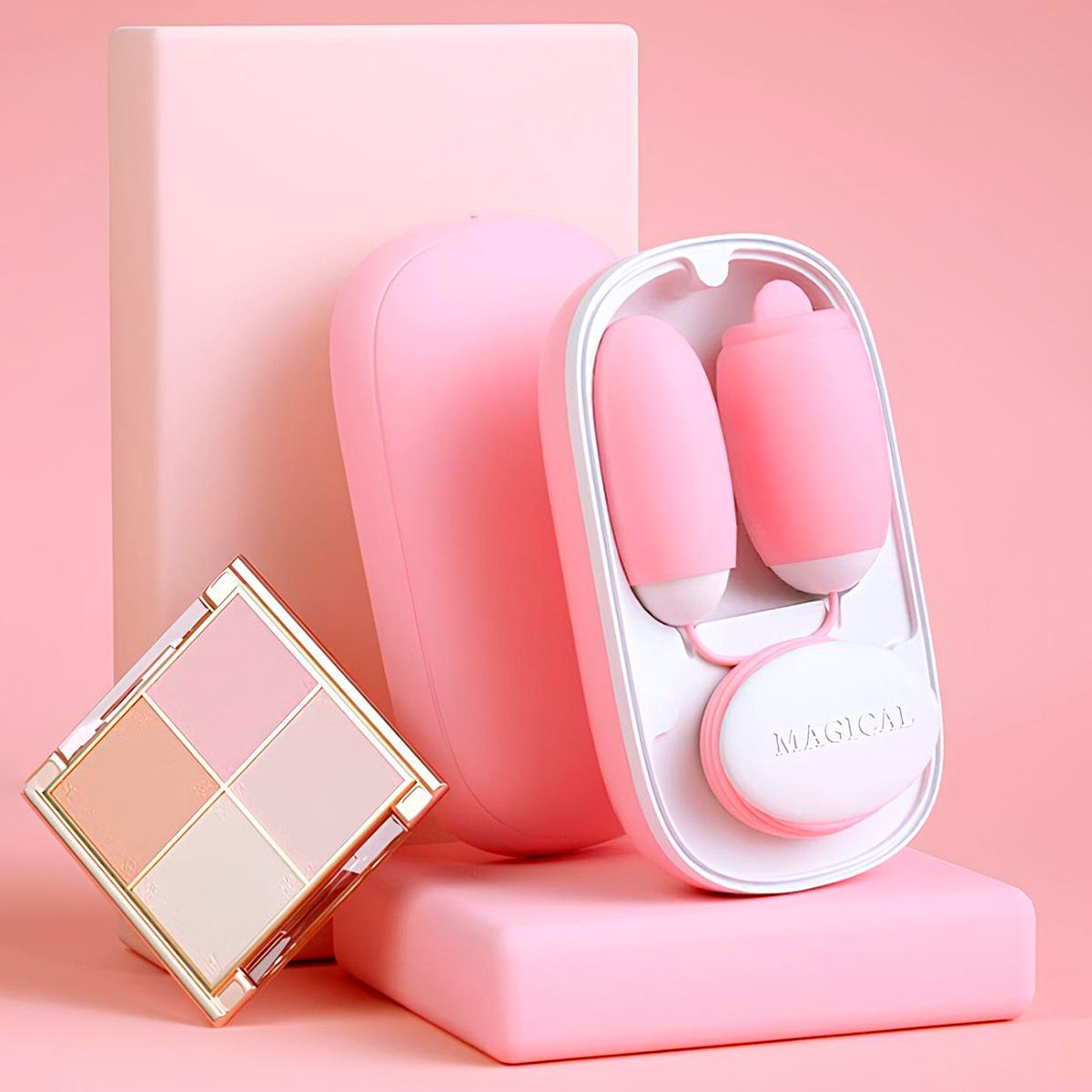 Cápsula Vibratória com Estimulador de Clitóris em Silicone, 12 Modos de Vibração, 12 Movimentos de Língua e Controle Remoto - Lilo We Love Magic Box - 2