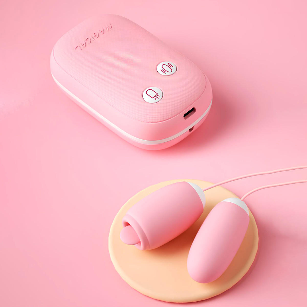 Cápsula Vibratória com Estimulador de Clitóris em Silicone, 12 Modos de Vibração, 12 Movimentos de Língua e Controle Remoto - Lilo We Love Magic Box - 3