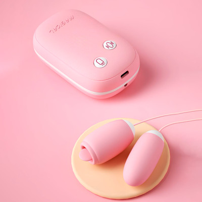 Foto 3 do produto Cápsula Vibratória com Estimulador de Clitóris em Silicone, 12 Modos de Vibração, 12 Movimentos de Língua e Controle Remoto - Lilo We Love Magic Box