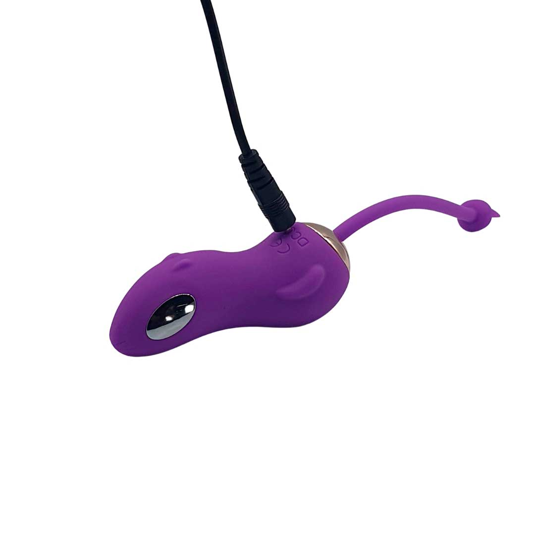 Cápsula Vibratória em Forma de Capivara Fofa com 10 Modos de Vibração, Estimulações Elétricas e Controle Remoto Sem Fio - Miki | Disponível em 2 Cores - 13