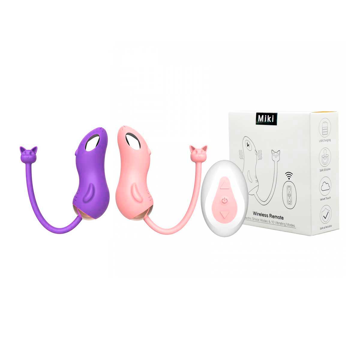 Cápsula Vibratória em Forma de Capivara Fofa com 10 Modos de Vibração, Estimulações Elétricas e Controle Remoto Sem Fio - Miki | Disponível em 2 Cores - 7