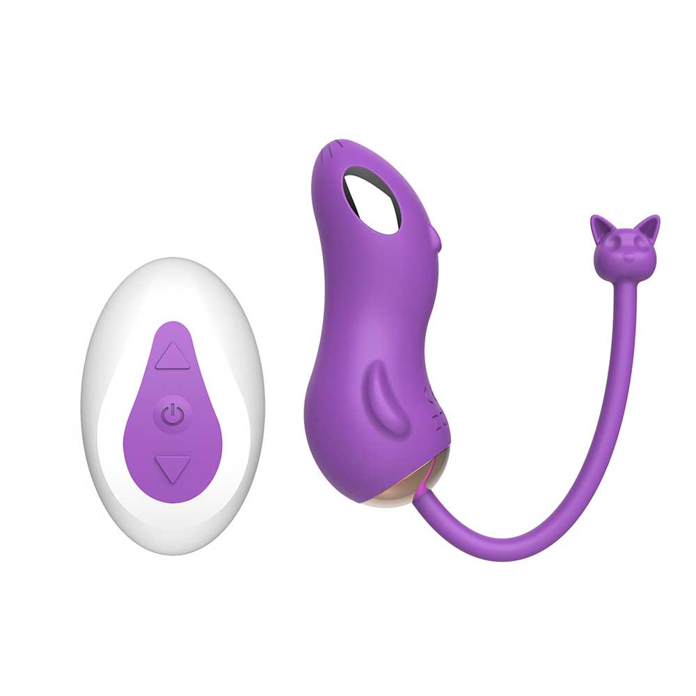 Cápsula Vibratória em Forma de Capivara Fofa com 10 Modos de Vibração, Estimulações Elétricas e Controle Remoto Sem Fio - Miki | Disponível em 2 Cores - 8