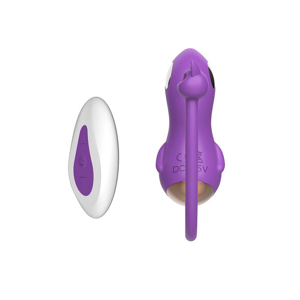 Cápsula Vibratória em Forma de Capivara Fofa com 10 Modos de Vibração, Estimulações Elétricas e Controle Remoto Sem Fio - Miki | Disponível em 2 Cores - 11