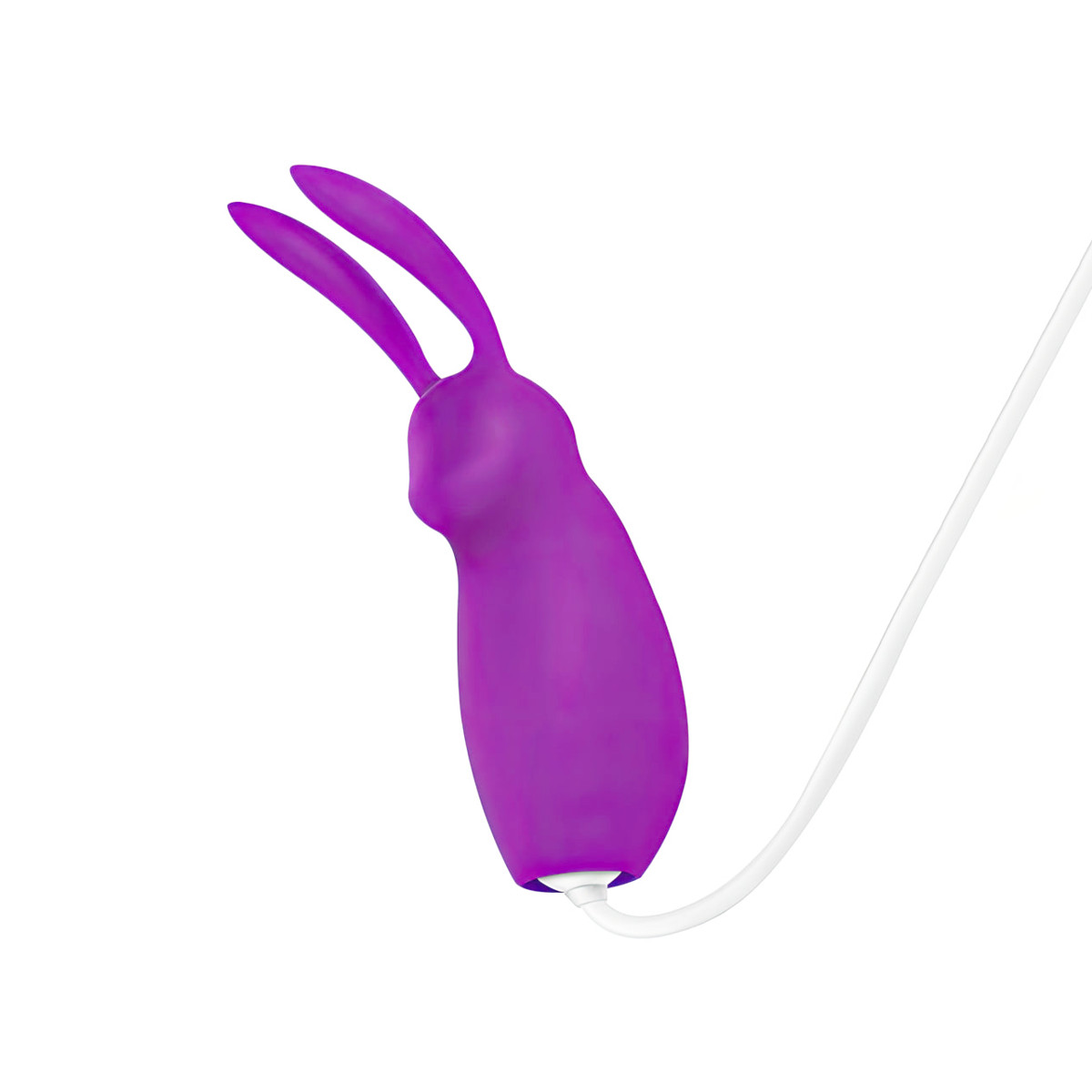 Cápsula Vibratória com Formato de Coelho em Silicone Soft Touch, 20 Modos de Vibração e Controle com Fio - Vip Mix | 7,8 x 2,5 cm | Disponível em 2 Cores - 2