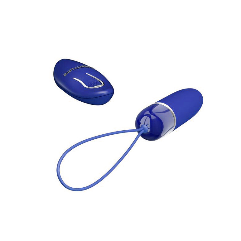 Cápsula Vibratória Lisa com 12 Modos de Vibração, Controle Remoto sem Fio e Resistente à Água - Pretty Love Darlene | 8,6 x 2,7 cm | Disponível em 2 Cores - 5