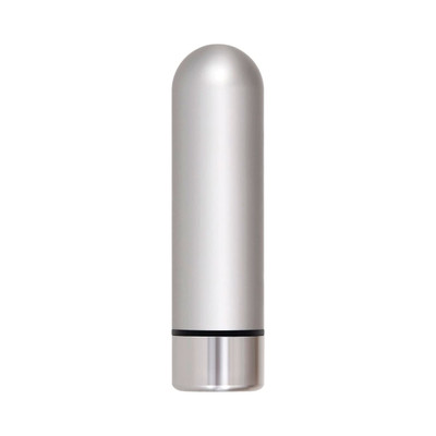 Foto 4 do produto Capsula Vibratória em Metal com 9 Modos de Vibração e Carregamento Via Cabo USB Magnético - Adam & Eve Eve's Rechargeable Silver Metal Bullet | 5,7 x 1,8 cm