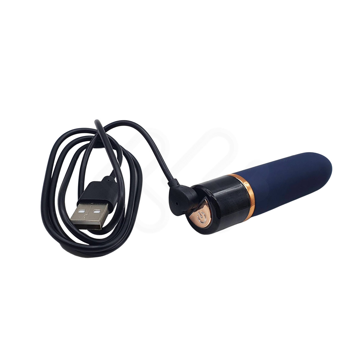 Cápsula Vibratória Recarregável com 10 Modos de Vibração - Topo Toys Lipstick | 7,4 x 2,2 cm - 6