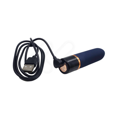 Foto 6 do produto Cápsula Vibratória Recarregável com 10 Modos de Vibração - Topo Toys Lipstick | 7,4 x 2,2 cm