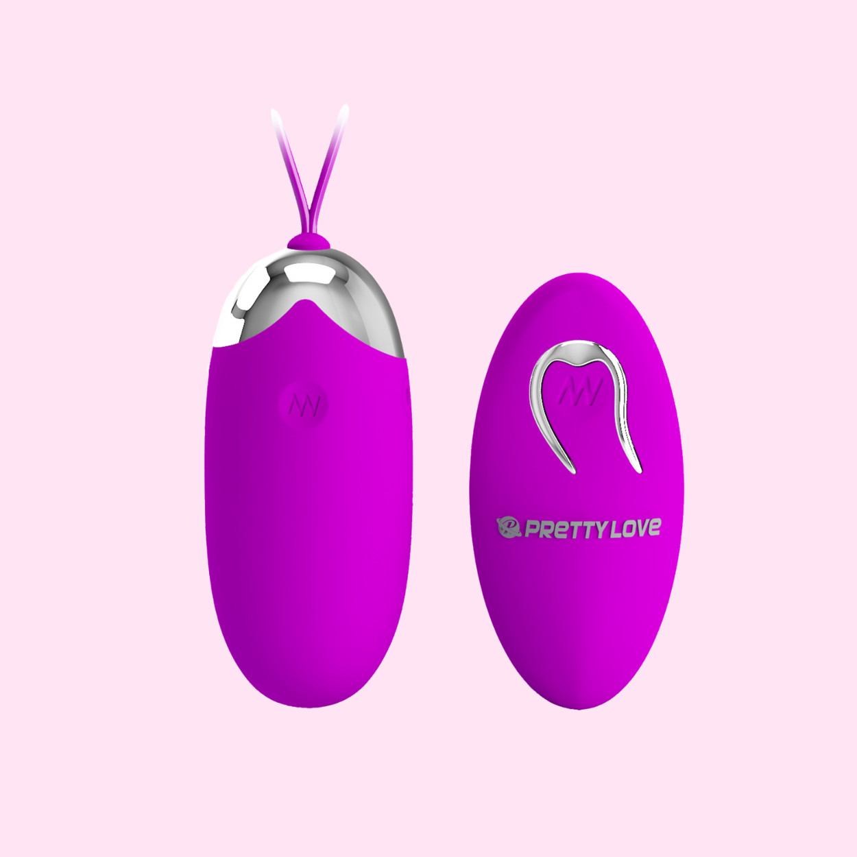 Cápsula Vibratória Recarregável com 12 Modos de Vibração e Controle sem Fio - Pretty Love Berger | 7,2 x 3,4 cm | Disponível em 2 Cores - 2