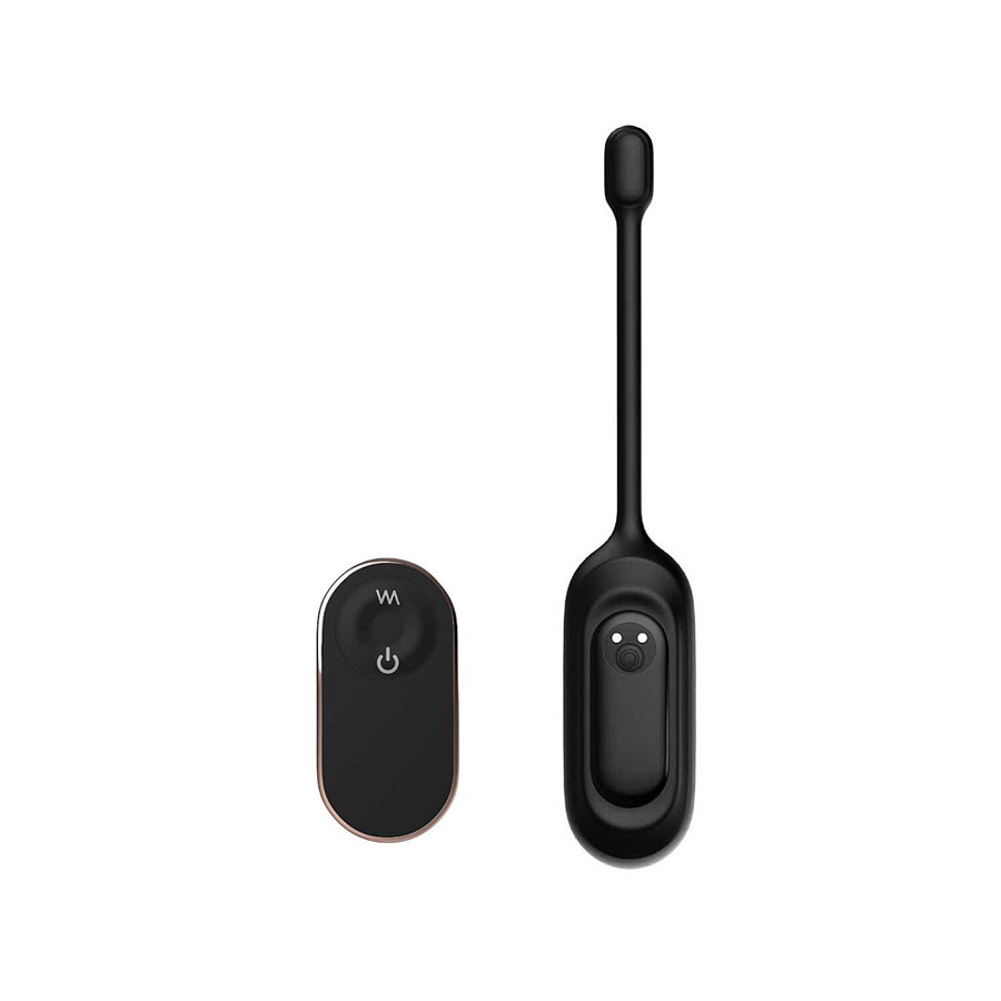 Cápsula Vibratória Recarregável com 9 Modos de Vibração e Controle Remoto sem Fio - S-Hande HIGHLINE-RCT | 7,8 x 3 cm - 2