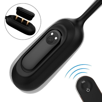 Foto 7 do produto Cápsula Vibratória Recarregável com 9 Modos de Vibração e Controle Remoto sem Fio - HIGHLINE-RCT | 7,8 x 3 cm