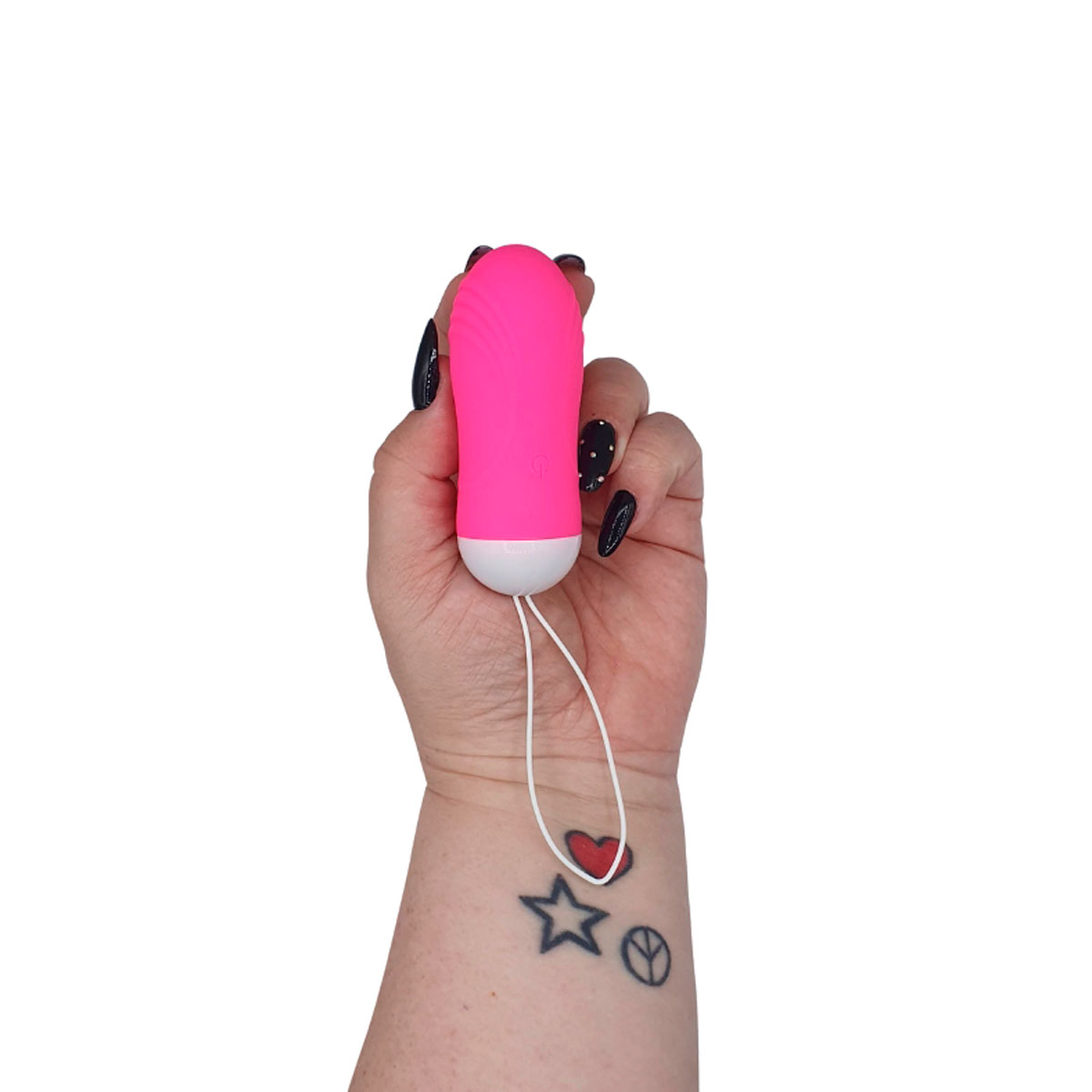 Cápsula Vibratória Recarregável em Silicone com 10 Modos de Vibrações e Controle Remoto Sem Fio - Wave-Tide | Disponível em 3 Cores - 11