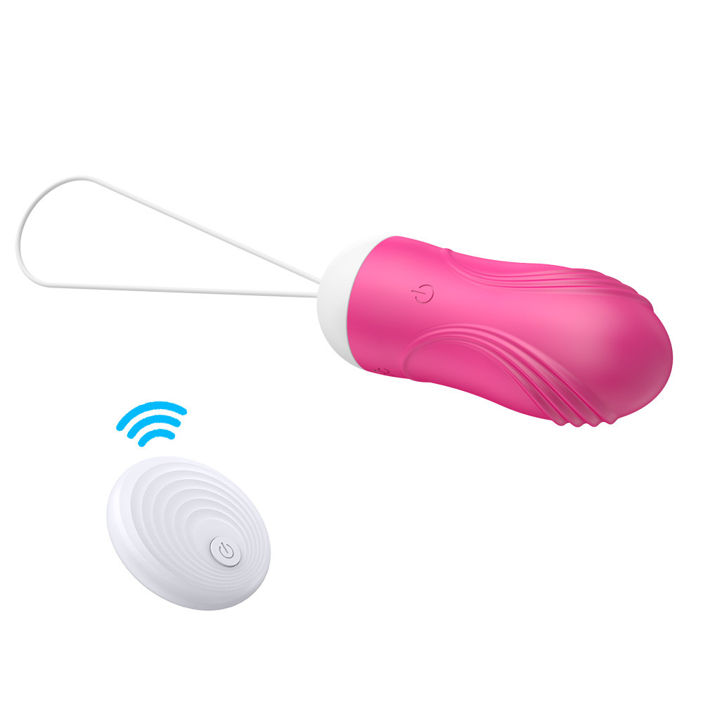 Cápsula Vibratória Recarregável em Silicone com 10 Modos de Vibrações e Controle Remoto Sem Fio - Wave-Tide | Disponível em 3 Cores - 10