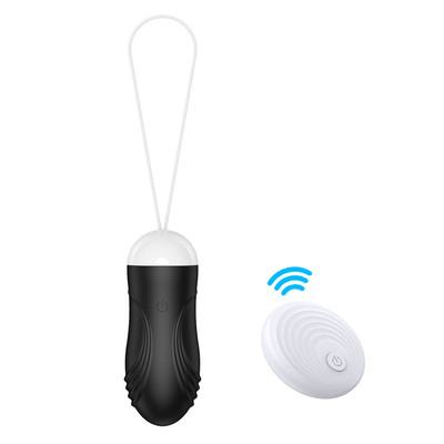 Foto 4 do produto Cápsula Vibratória Recarregável em Silicone com 10 Modos de Vibrações e Controle Remoto Sem Fio - Wave-Tide | Disponível em 3 Cores