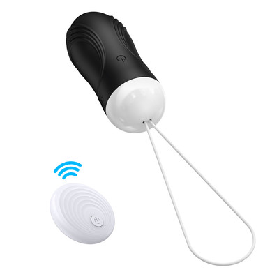 Foto 5 do produto Cápsula Vibratória Recarregável em Silicone com 10 Modos de Vibrações e Controle Remoto Sem Fio - Wave-Tide | Disponível em 3 Cores