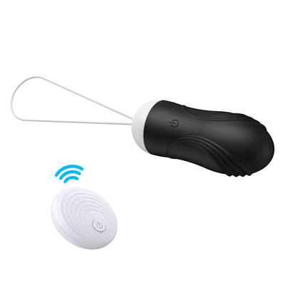 Foto 6 do produto Cápsula Vibratória Recarregável em Silicone com 10 Modos de Vibrações e Controle Remoto Sem Fio - Wave-Tide | Disponível em 3 Cores