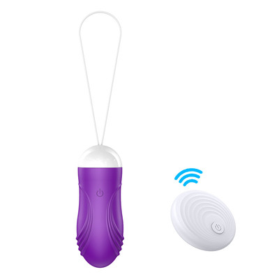 Foto 2 do produto Cápsula Vibratória Recarregável em Silicone com 10 Modos de Vibrações e Controle Remoto Sem Fio - Wave-Tide | Disponível em 3 Cores
