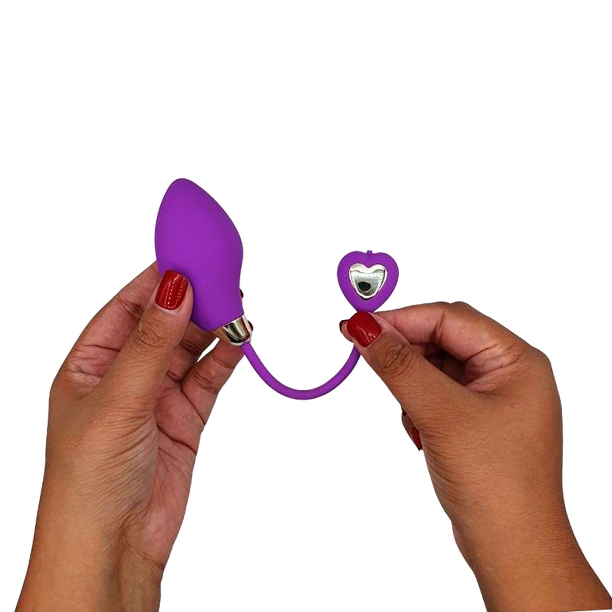 Cápsula Vibratória Recarregável em Silicone com 10 Modos de Vibrações e Controle Via App - Ally | Disponível em 2 Cores - 12