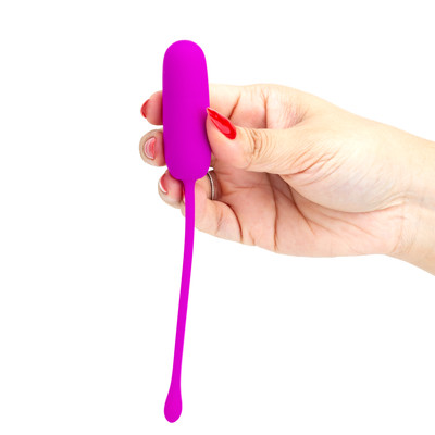 Foto 11 do produto Cápsula Vibratória Recarregável em Silicone com 12 Modos de Vibração e Função Memória - Pretty Love Joyce | Disponível em 3 Cores